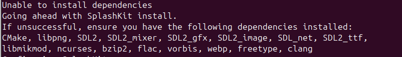 Error Example